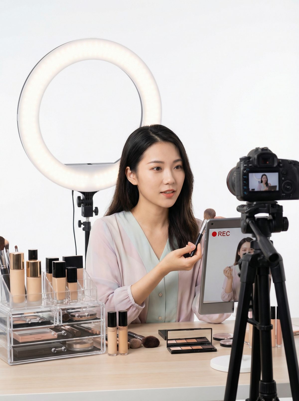 国产美妆视频教程